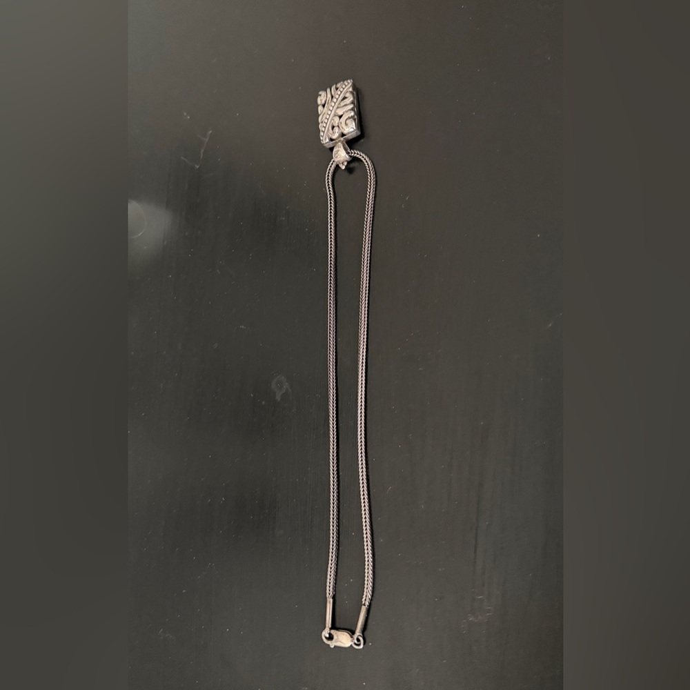 Silpada sterling Silver omega  Chain Necklace with pendant